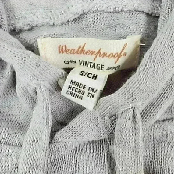 Weatherproof Vintage Long Sleeve Sweater Hoodie S - Picture 8 of 9
